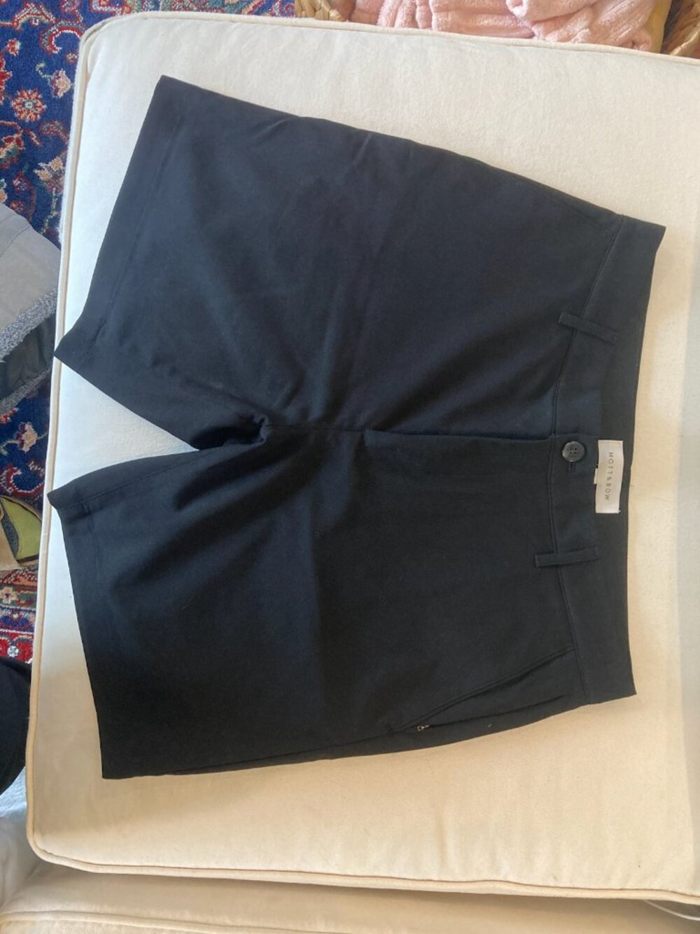 Mott & Bow Black Tech Shorts